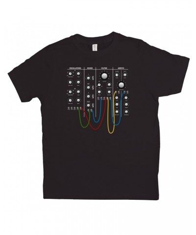 Music Life Kids T-shirt | Modular Synth Chest Panel Kids Tee $9.19 Kids