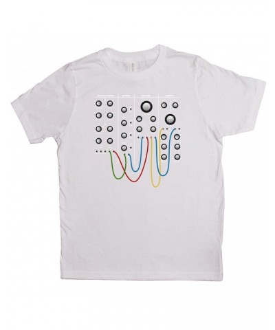 Music Life Kids T-shirt | Modular Synth Chest Panel Kids Tee $9.19 Kids