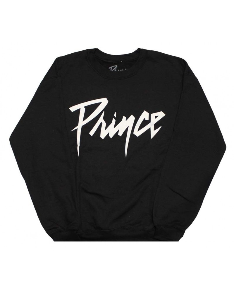 Prince White Logo Crewneck Fleece Sweatshirt $6.43 Sweatshirts