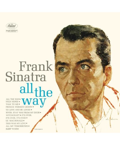 Frank Sinatra All The Way Vinyl Record $18.47 Vinyl