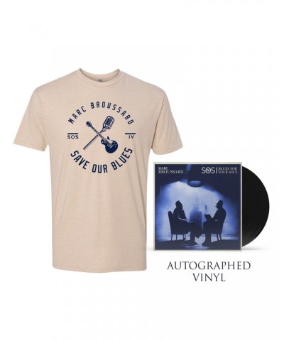 Marc Broussard S.O.S. IV Autographed Vinyl + Save Our Blues Tee $14.30 Vinyl