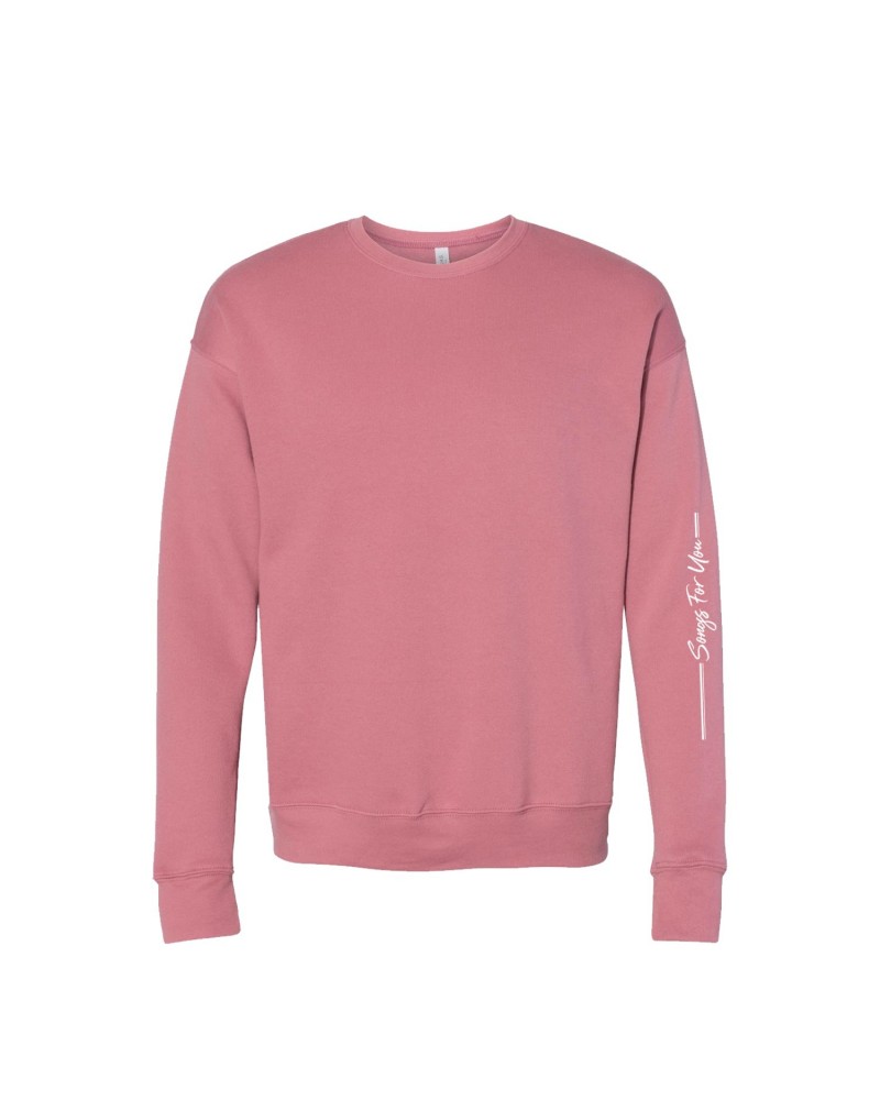 Ben Barnes Songs For You Anniversary Sweatshirt - Mauve $8.74 Sweatshirts