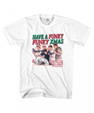 New Kids On The Block Have a Funky Funky Christmas Tee $4.90 Shirts