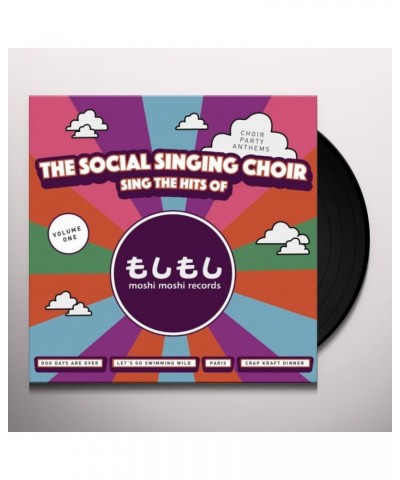 The Social Singing Choir SINGS THE HITS OF MOSHI MOSHI RECORDS Vinyl Record $5.45 Vinyl