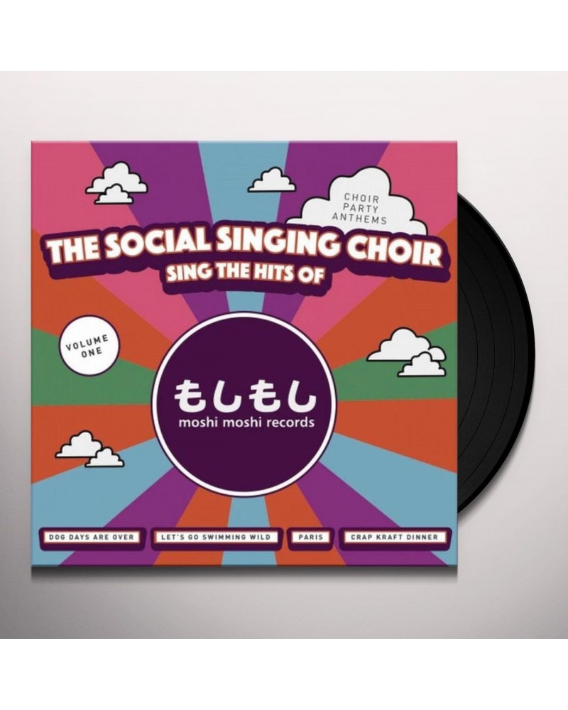 The Social Singing Choir SINGS THE HITS OF MOSHI MOSHI RECORDS Vinyl Record $5.45 Vinyl