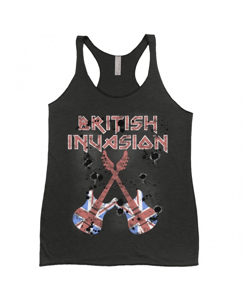 Music Life Ladies' Tank Top | British Invasion Shirt $13.49 Shirts