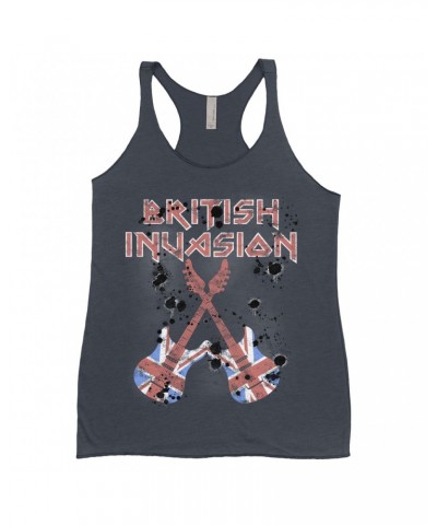 Music Life Ladies' Tank Top | British Invasion Shirt $13.49 Shirts