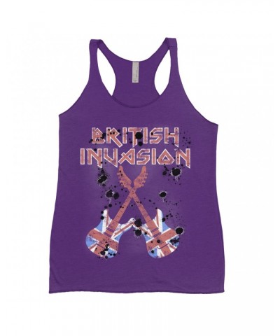 Music Life Ladies' Tank Top | British Invasion Shirt $13.49 Shirts