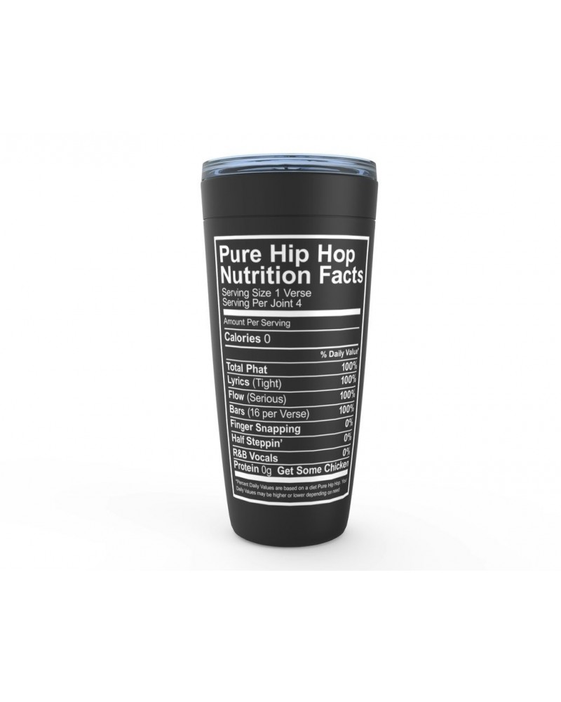 Music Life Viking Tumbler | Hip Hop Nutrition Facts Tumbler $10.17 Drinkware