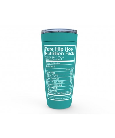 Music Life Viking Tumbler | Hip Hop Nutrition Facts Tumbler $10.17 Drinkware