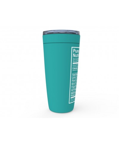 Music Life Viking Tumbler | Hip Hop Nutrition Facts Tumbler $10.17 Drinkware