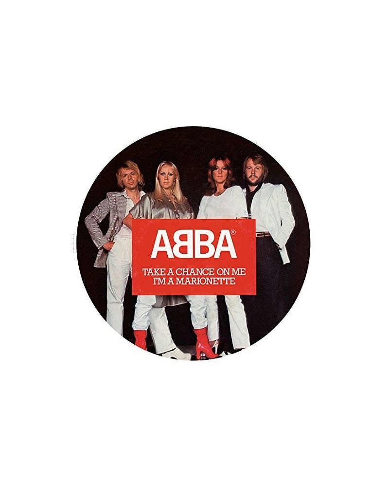 ABBA TAKE A CHANCE ON ME (PICTURE DISC) Vinyl Record $8.63 Vinyl