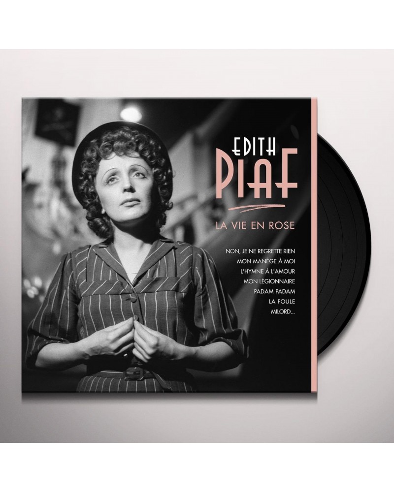 Édith Piaf LA VIE EN ROSE (IMPORT) Vinyl Record $3.06 Vinyl