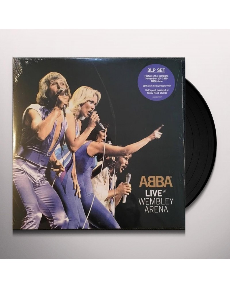 ABBA LIVE AT WEMBLEY ARENA (3LP/180G) Vinyl Record $7.56 Vinyl