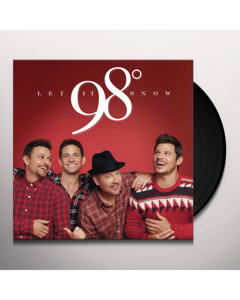 98 Degrees Let It Snow Vinyl Record $9.42 Vinyl