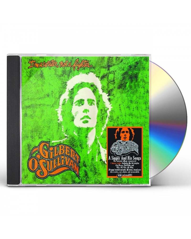 Gilbert O'Sullivan I'M A WRITER NOT A FIGHTER CD $12.19 CD