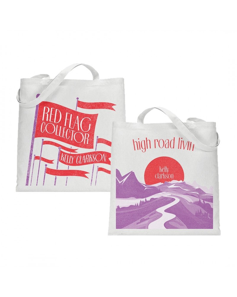 Kelly Clarkson Red Flag Collector Tote $8.74 Bags