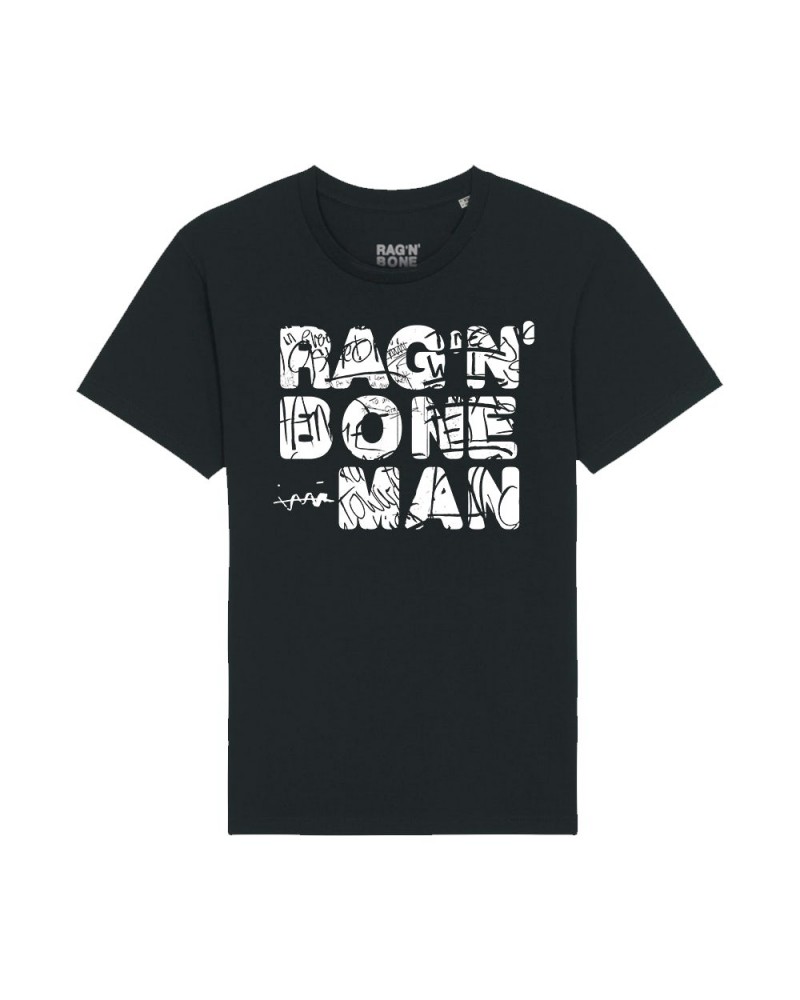 Rag'n'Bone Man Lyric Logo Black T-Shirt $10.25 Shirts