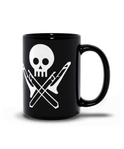 Music Life Mug | Skull And Trombones Mug $7.64 Drinkware