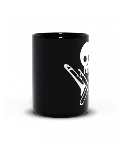 Music Life Mug | Skull And Trombones Mug $7.64 Drinkware