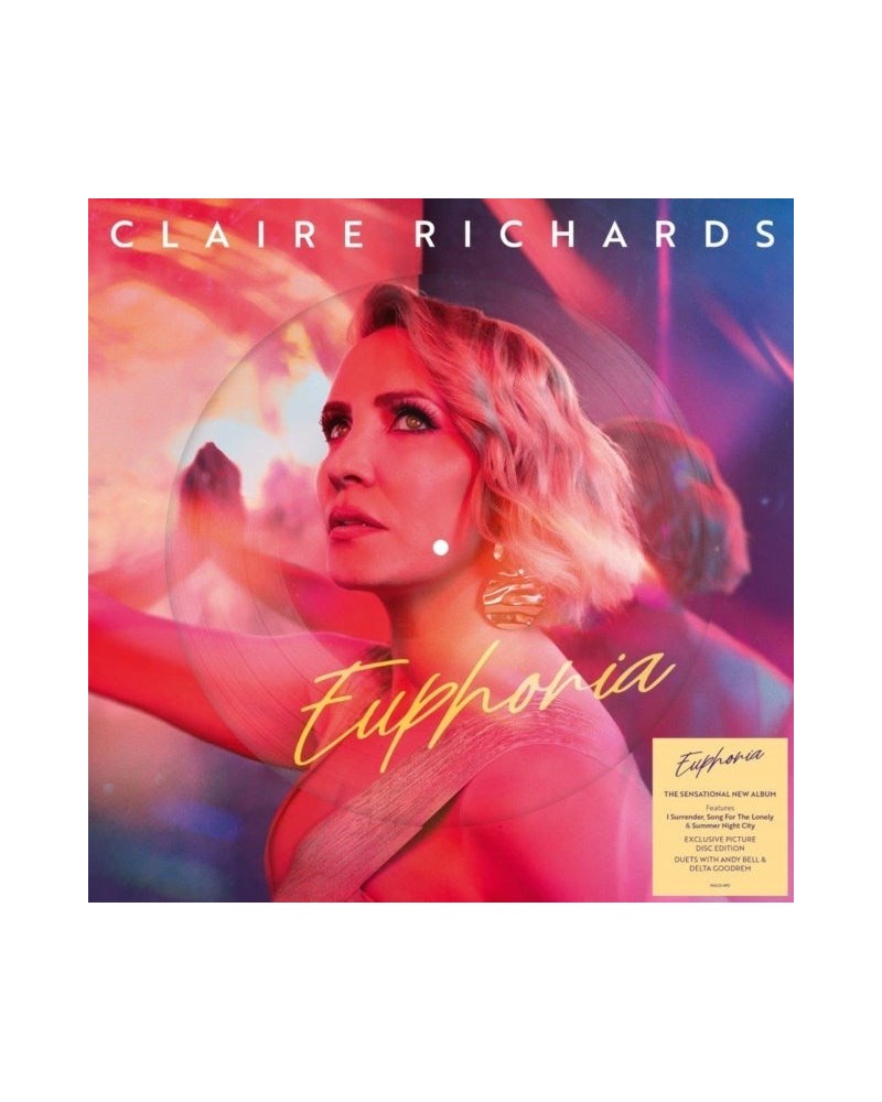 Claire Richards LP - Euphoria (Picture Disc) (Vinyl) $8.04 Vinyl