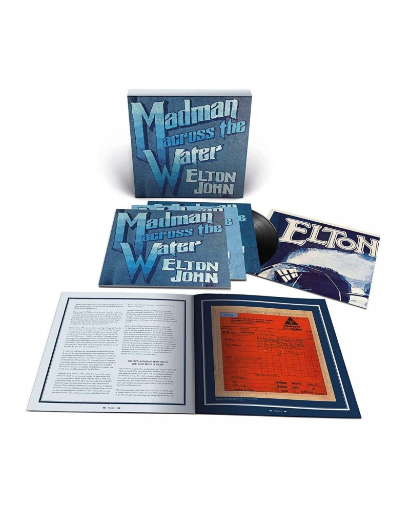 Elton John Madman Across The Water (50th Anniversary) (4 LP Box Set) (Vinyl) $19.88 Vinyl