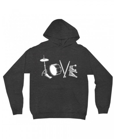 Music Life Hoodie | Drum Love Hoodie $6.64 Sweatshirts