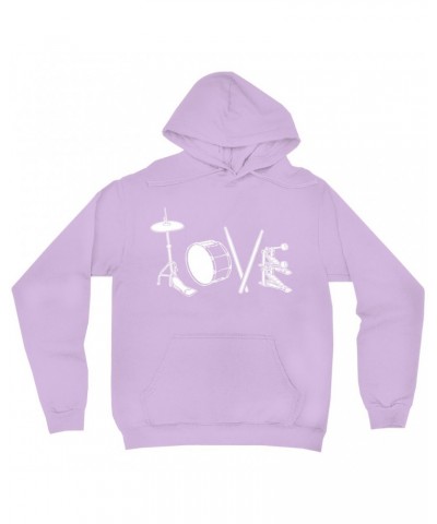 Music Life Hoodie | Drum Love Hoodie $6.64 Sweatshirts