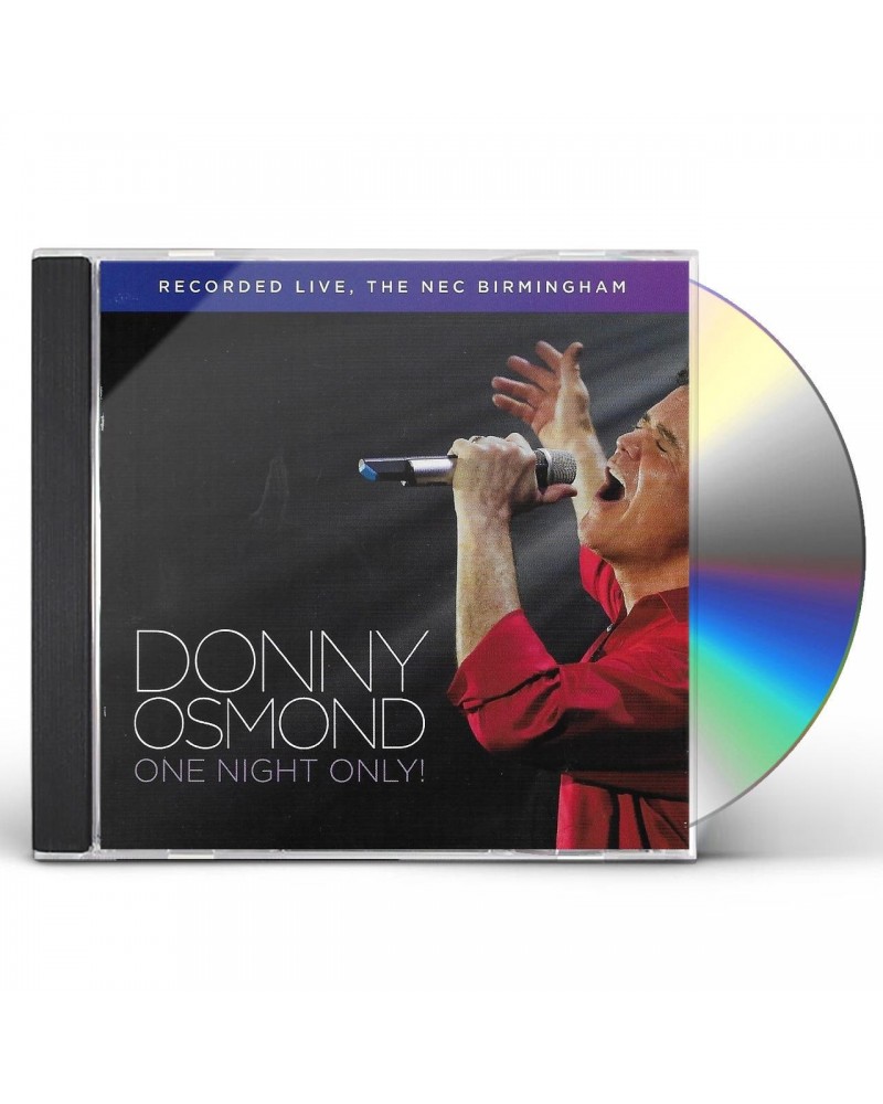 Donny Osmond ONE NIGHT ONLY LIVE IN BIRMINGHAM CD $11.26 CD