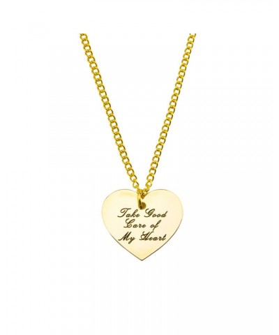 Whitney Houston Take Good Care of My Heart Necklace $34.03 Accessories