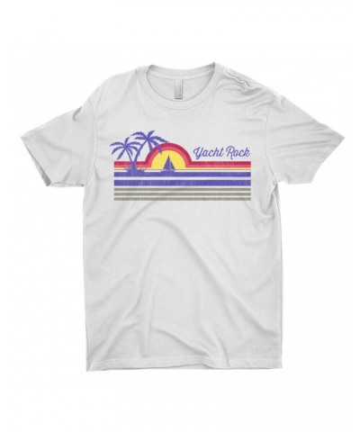 Music Life T-Shirt | Yacht Rock Sunset Shirt $13.10 Shirts