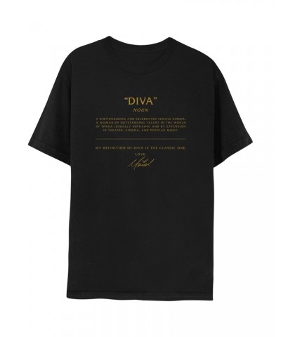 Mariah Carey Diva Black Short Sleeve Tee $12.94 Shirts