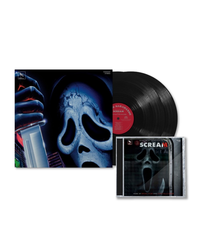 Brian Tyler & Sven Faulconer Scream VI - Music from the Motion Picture LP - Black) + 2 Disc CD Bundle $6.51 Vinyl