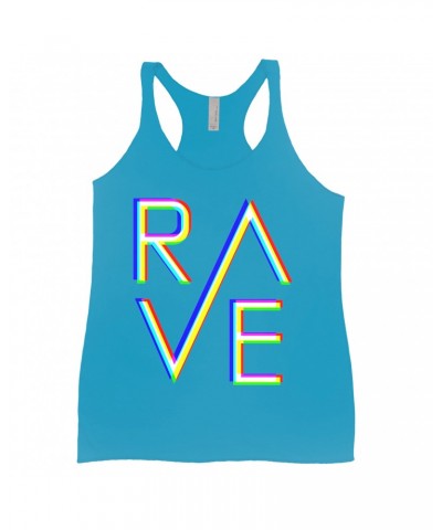 Music Life Ladies' Tank Top | Rave Shirt $10.13 Shirts