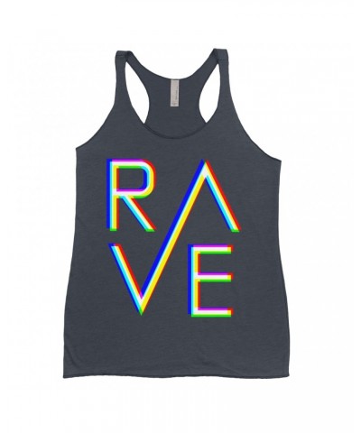 Music Life Ladies' Tank Top | Rave Shirt $10.13 Shirts