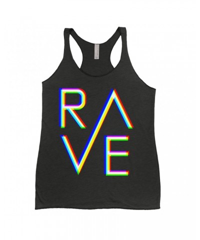 Music Life Ladies' Tank Top | Rave Shirt $10.13 Shirts