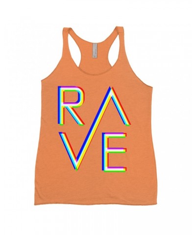 Music Life Ladies' Tank Top | Rave Shirt $10.13 Shirts