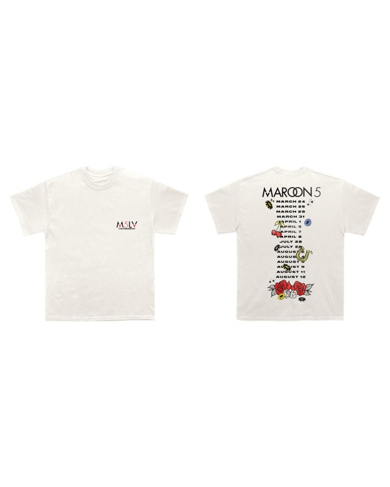 Maroon 5 M5LV Natural Tee $12.70 Shirts