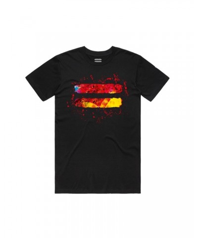 Ed Sheeran '-' Splatter T-Shirt Black $12.04 Shirts