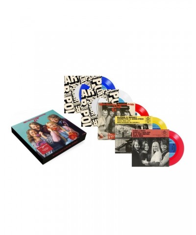 ABBA Ring Ring 50th Anniversary 5x 7″ Singles Box – Coloured vinyl $15.48 Vinyl