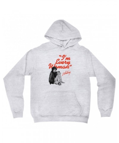 Whitney Houston Hoodie | I'm Every Woman Distressed Hoodie $2.63 Sweatshirts