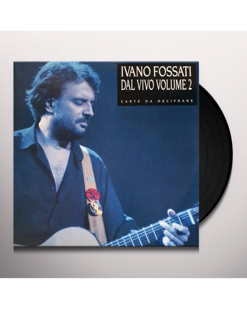 Ivano Fossati Dal Vivo Volume 2: Carte Da Decifrare Vinyl Record $1.95 Vinyl