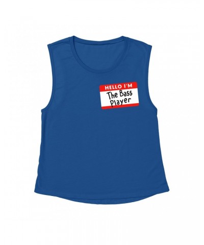 Music Life Muscle Tank | Hello I'm The Bass Player Tank Top $6.51 Shirts