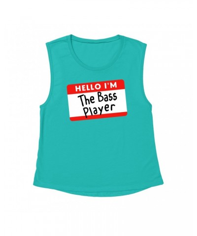 Music Life Muscle Tank | Hello I'm The Bass Player Tank Top $6.51 Shirts