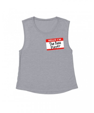 Music Life Muscle Tank | Hello I'm The Bass Player Tank Top $6.51 Shirts