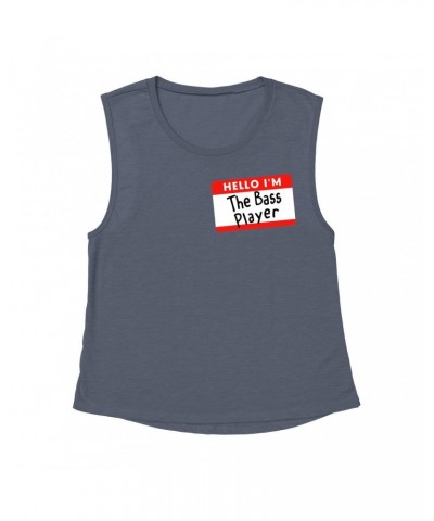 Music Life Muscle Tank | Hello I'm The Bass Player Tank Top $6.51 Shirts