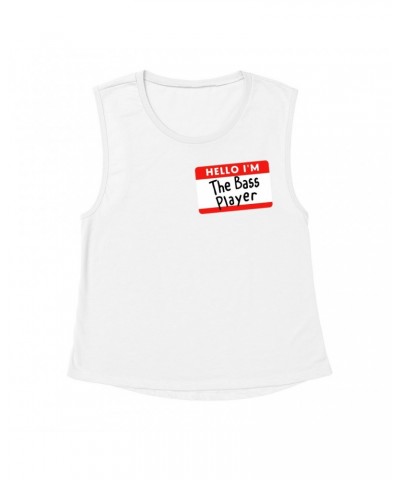 Music Life Muscle Tank | Hello I'm The Bass Player Tank Top $6.51 Shirts