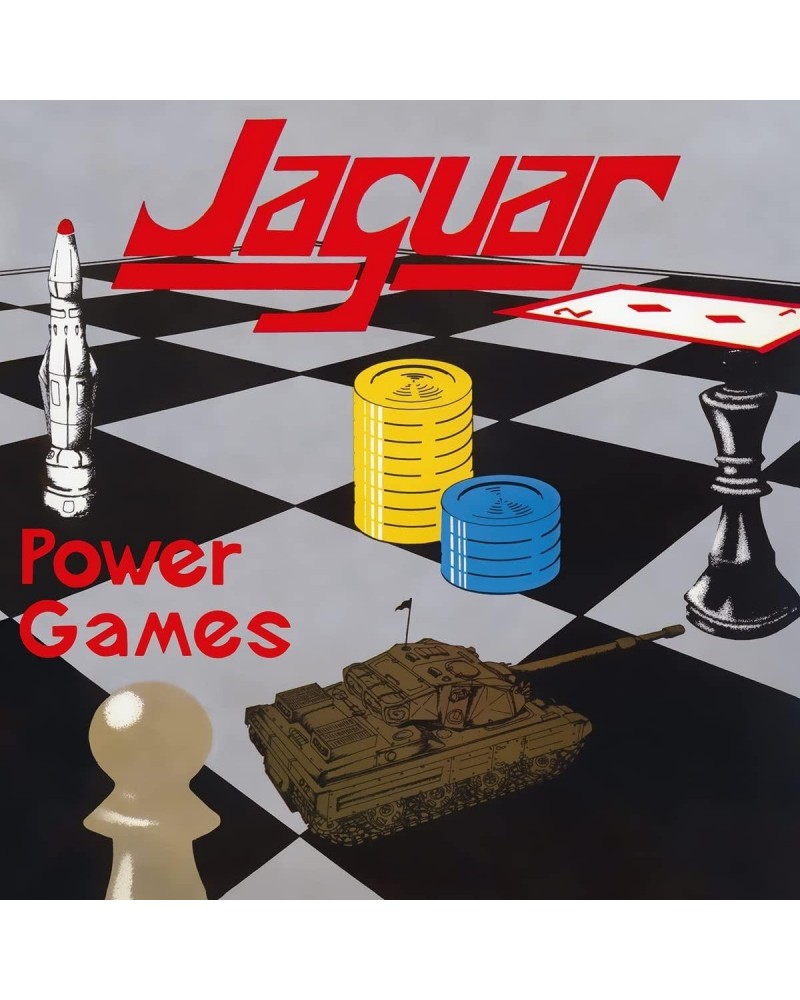 Jaguar Power Games (Limited/180g/Numbered/Import/Red & Silver Mixed) Vinyl Record $39.87 Vinyl