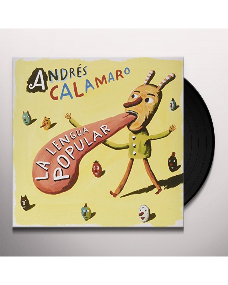 Andrés Calamaro La lengua popular Vinyl Record $10.53 Vinyl