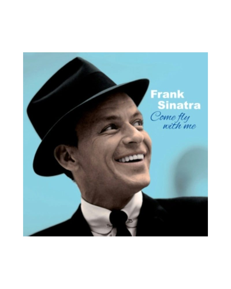 Frank Sinatra LP Vinyl Record - Come Fly With Me (+3 Bonus Tracks) (Solid Blue Vinyl) $5.87 Vinyl